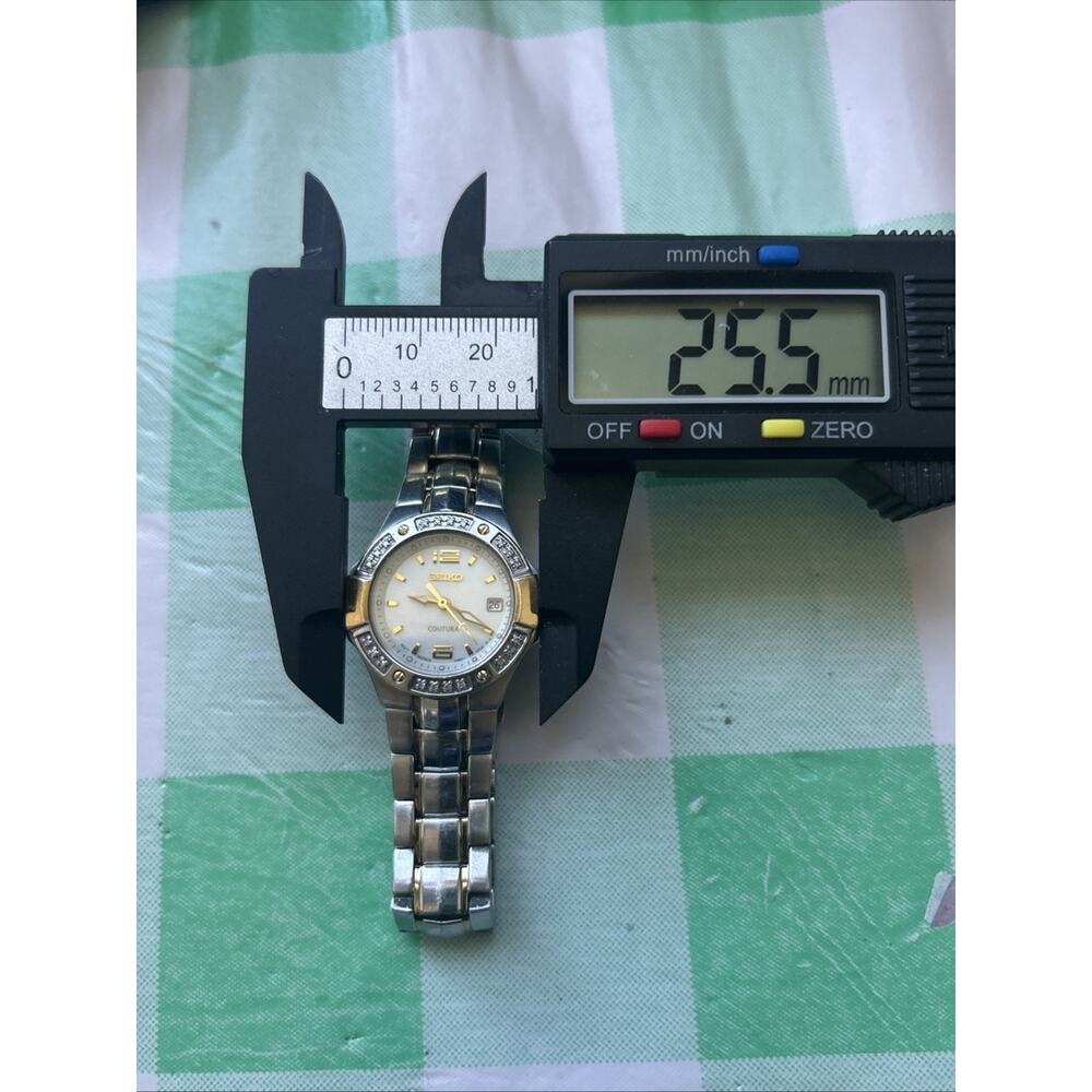 Seiko Coutura Two Tone Women’s Quartz Watch - Picture 7 of 7